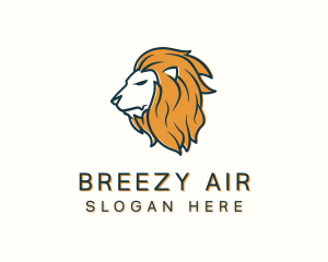 Modern Lion Head logo design