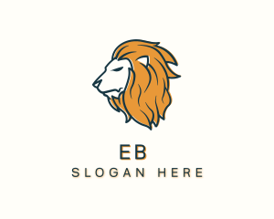 Zoo - Modern Lion Head logo design