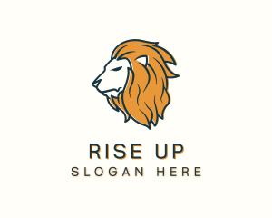 Modern Lion Head logo design