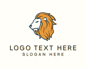 Pride - Modern Lion Head logo design