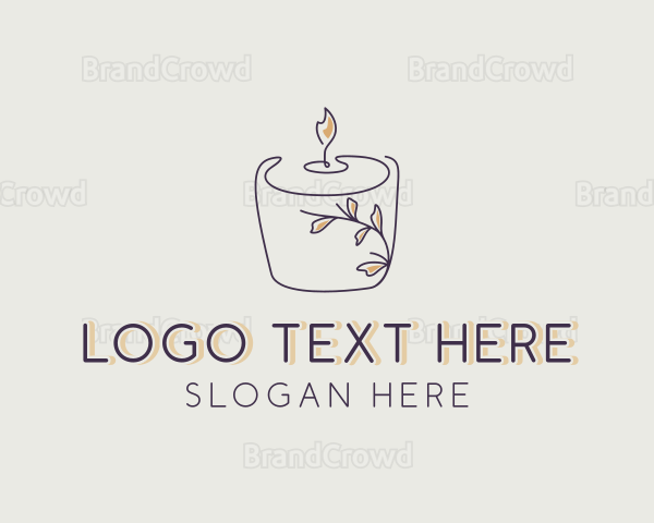 Scented Candle Decor Logo