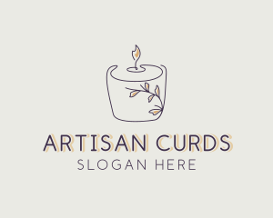 Scented Candle Decor logo design