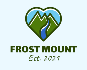 Heart Mountain Tour logo design