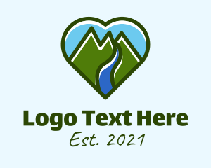 Mountaineer - Heart Mountain Tour logo design