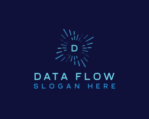 Digital Technology Data  logo design