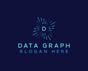 Digital Technology Data  logo design