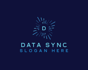 Digital Technology Data  logo design