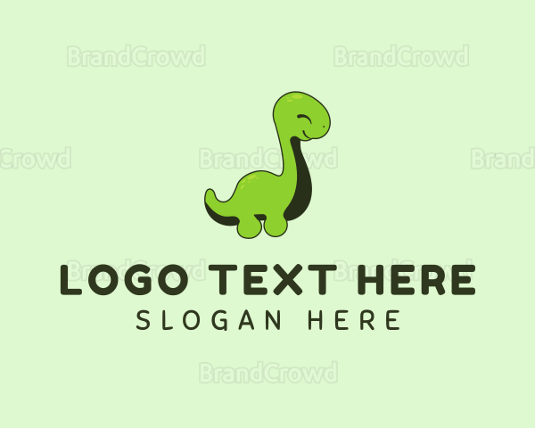 Toy Baby Dinosaur Logo