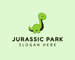 Jurassic - Toy Baby Dinosaur logo design