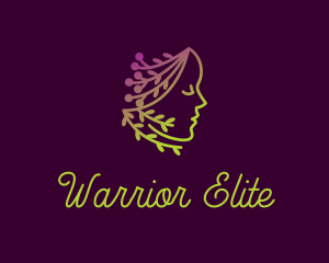 Nature Woman Beauty Logo