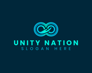 Infinity Hand Welfare logo design