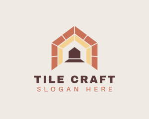 House Floor Tiles logo design