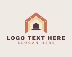 Wooden Tile - House Floor Tiles logo design