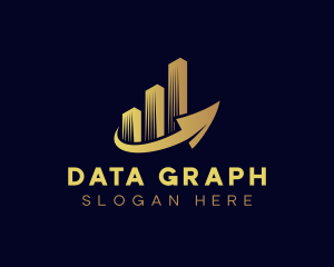 Arrow Graph Investment logo design