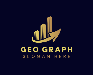 Arrow Graph Investment logo design