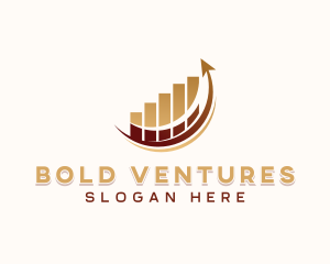 Stock Market Arrow Investment logo design