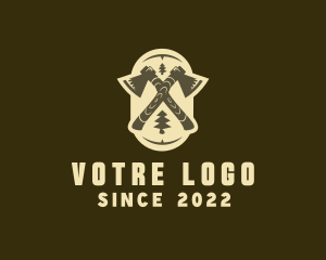 Axe - Axe Forest Lumber logo design