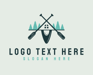 Inn - Paddle Boat House logo design