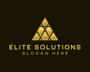 Premium - Pyramid Triangle Premium logo design