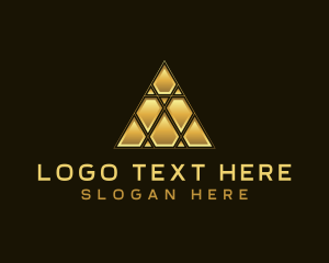 Pyramid Triangle Premium Logo