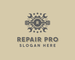 Auto Repair Mechanic Tools logo design