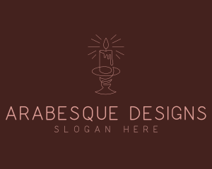 Candlelight Interior Design logo design