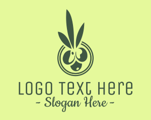 Fruit - Green Olive Fruit logo design