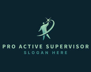 Supervisor - Person Leader Success logo design