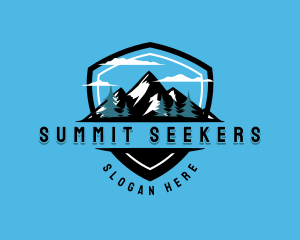 Mountain Summit Trekking logo design