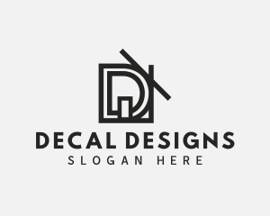 D House Construction logo design