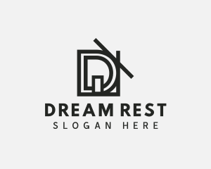 D House Construction logo design