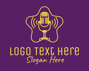 Celebrity Star Podcast Logo