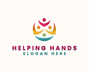 Volunteer - Human Volunteer Community logo design