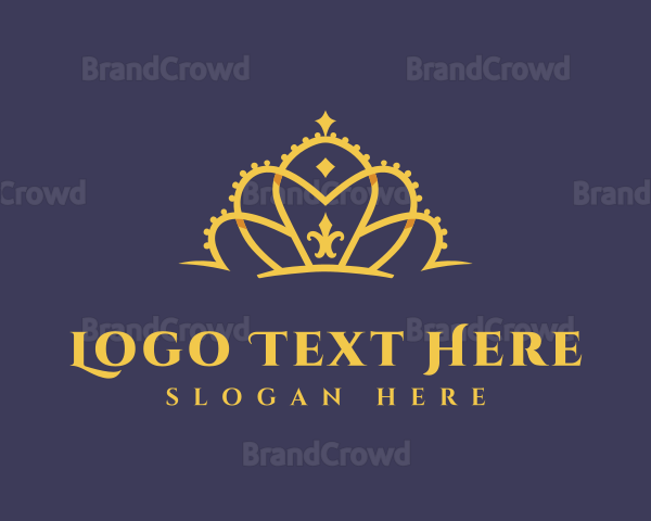 Deluxe Gold Tiara Logo