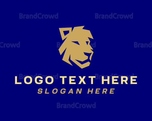 Lion Head Wildlife Logo