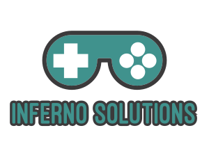 Game Controller Goggles logo design