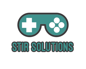 Game Controller Goggles logo design