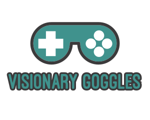 Goggles - Game Controller Goggles logo design