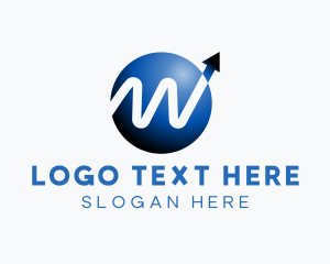 Web - Web Network Provider Letter W logo design