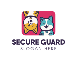 Animal Shelter - Dog Cat Grooming logo design