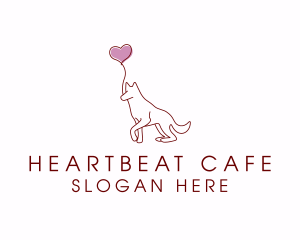 Heart - Heart Balloon Dog logo design