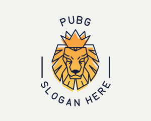 Mortgage - Gradient Crown Lion logo design