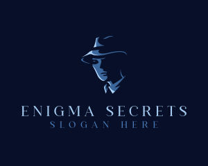 Mysterious Detective Gentleman logo design