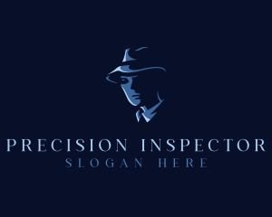 Mysterious Detective Gentleman logo design