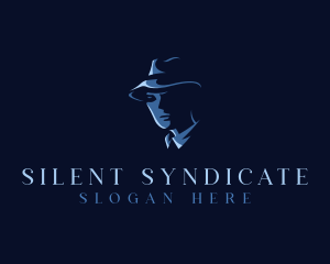 Mobster - Mysterious Detective Gentleman logo design