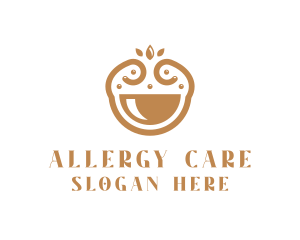 Elegant Happy Bowl logo design