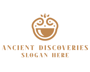 Elegant Happy Bowl logo design