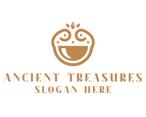 Elegant Happy Bowl logo design