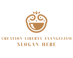 Elegant Happy Bowl logo design