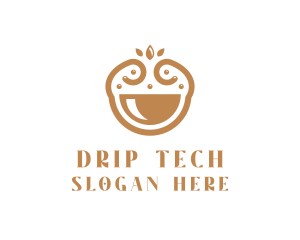 Elegant Happy Bowl logo design